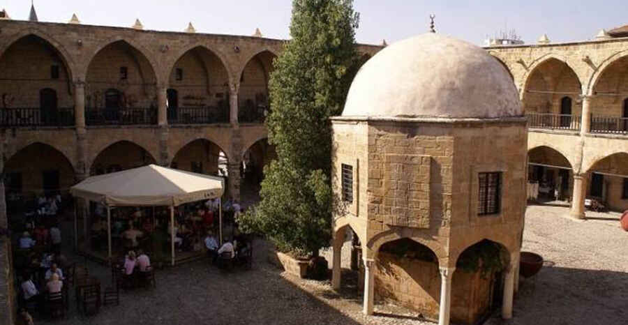 The caravanserai of Sultan Hafsa in Marmaris.