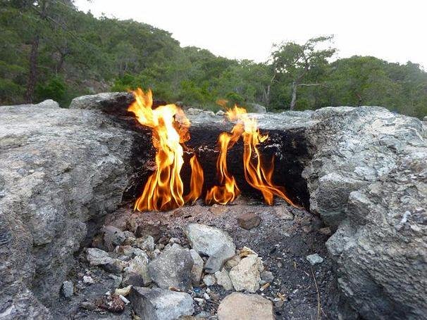 The eternal fire of Olympus: Yanartaş
